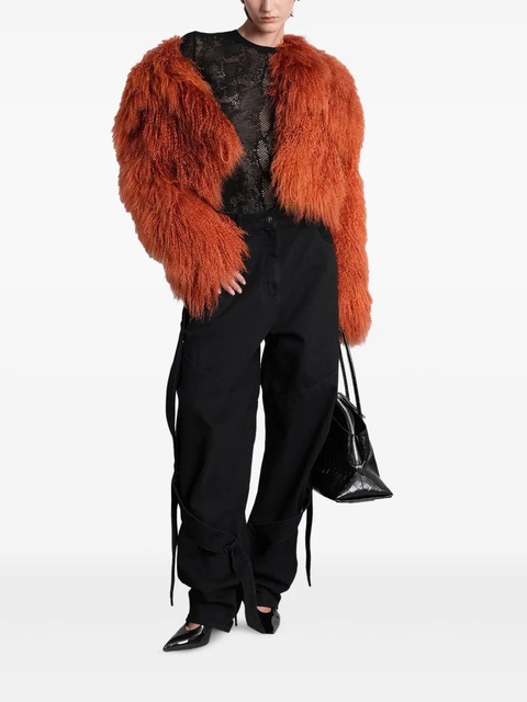 The Attico openwork blouse - Black - zdjęcie produktu nr 1