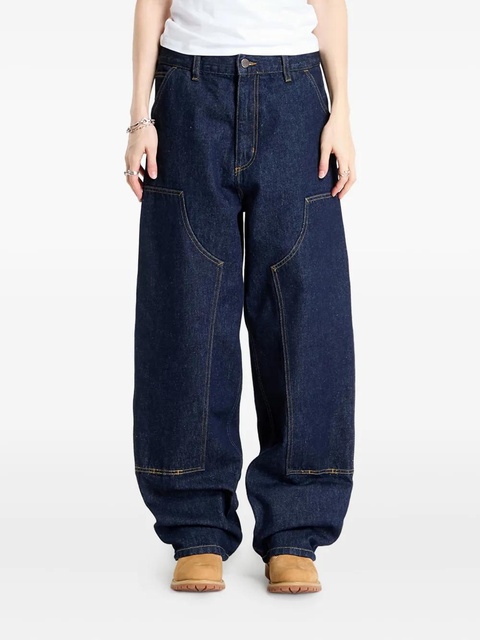 Carhartt WIP double knee brandon trousers - Blue - zdjęcie produktu nr 1