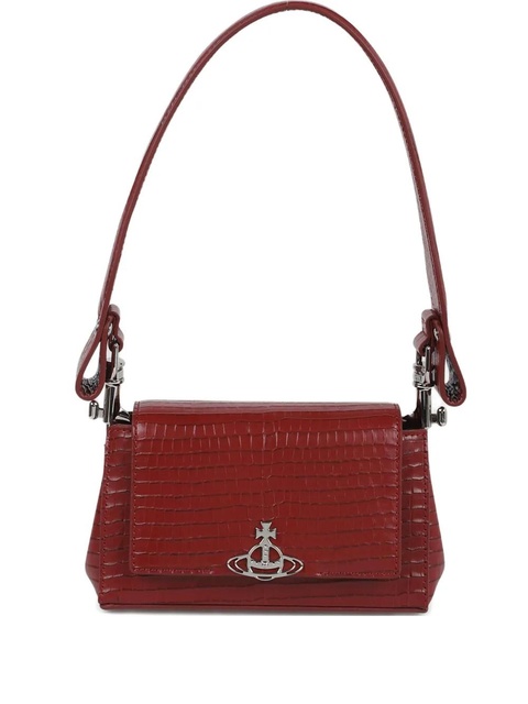 Vivienne Westwood Orb Croc-Effect tote bag - Red - zdjęcie produktu nr 1