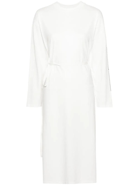 MM6 Maison Margiela numbers-motif long T-shirt - White - zdjęcie produktu nr 1