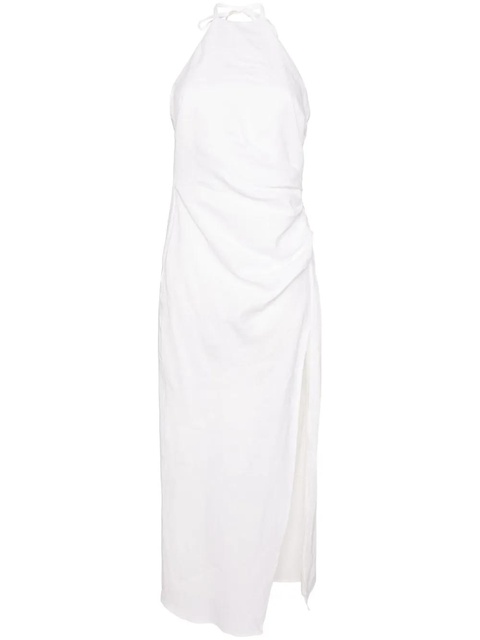 Reformation Sadey linen dress - White - zdjęcie produktu nr 1