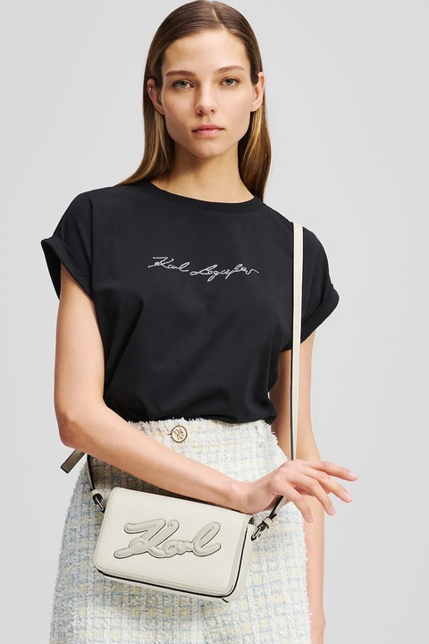 Karl Lagerfeld torebka kolor biały A3W30026 - zdjęcie produktu nr 2