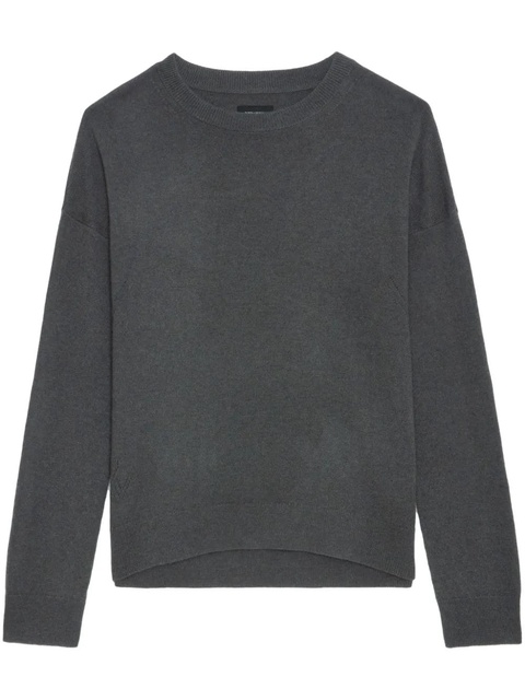 Zadig&Voltaire Cici patch jumper - Grey - zdjęcie produktu nr 1