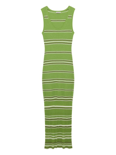 Simkhai Mariana striped knit maxi dress - Green - zdjęcie produktu nr 1