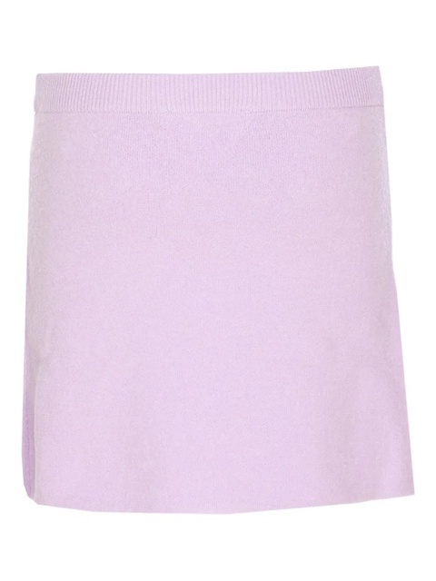 Self-Portrait rhinestone-embellished knit skirt - Purple - zdjęcie produktu nr 2