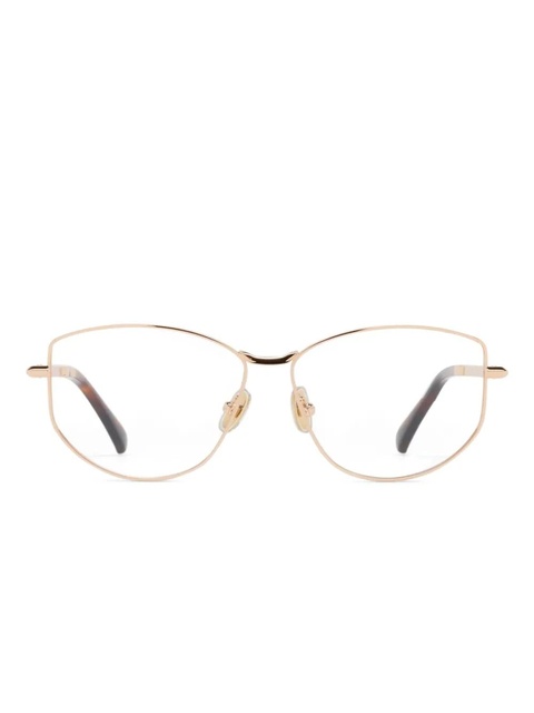 Max Mara Eyewear cat-eye glasses - Gold - zdjęcie produktu nr 1