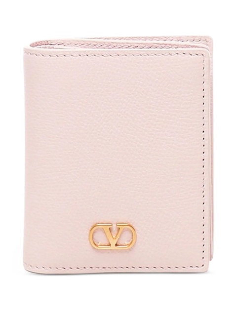 Valentino Garavani VLogo leather wallet - Pink - zdjęcie produktu nr 1