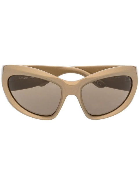 Balenciaga Eyewear BB0228S cat-eye sunglasses - Gold - zdjęcie produktu nr 1
