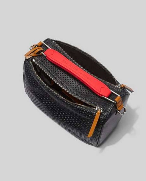 THE MARC JACOBS - Skórzana torebka The Softbox Perforated - zdjęcie produktu nr 1