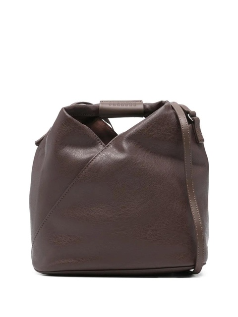 MM6 Maison Margiela diagonal-seam shoulder bag - Brown - zdjęcie produktu nr 1