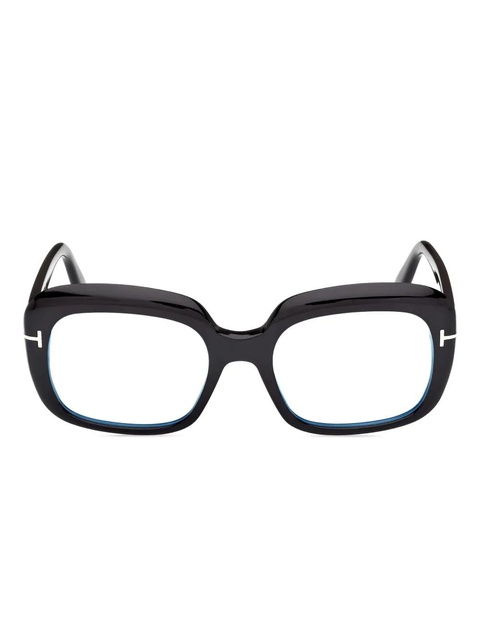 TOM FORD Eyewear geometric-frame glasses - Black - zdjęcie produktu nr 1