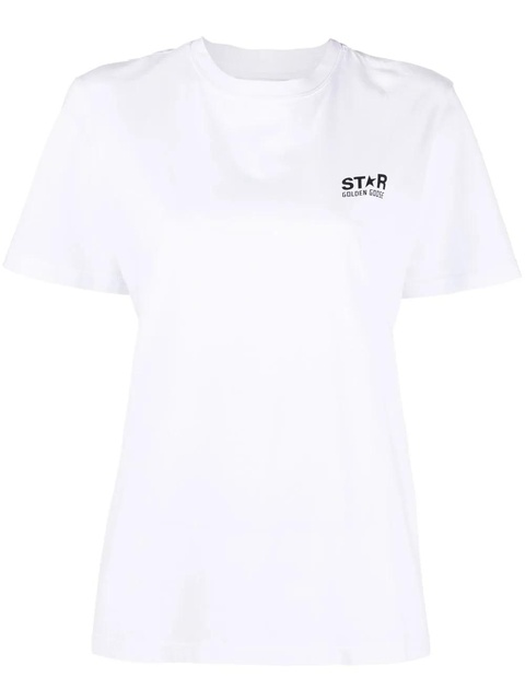 Golden Goose star-print short-sleeved T-shirt - White - zdjęcie produktu nr 1