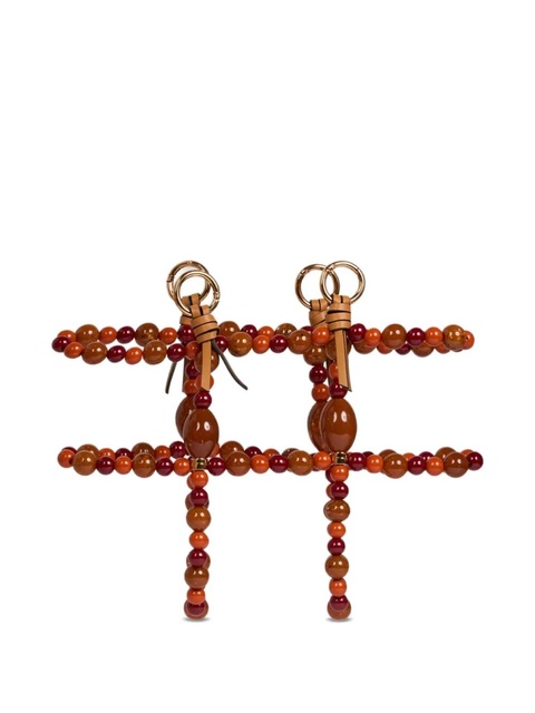 ETRO marble-embellished cage bag - Orange - zdjęcie produktu nr 1