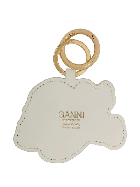 GANNI puppy keyring - Neutrals - zdjęcie produktu nr 2