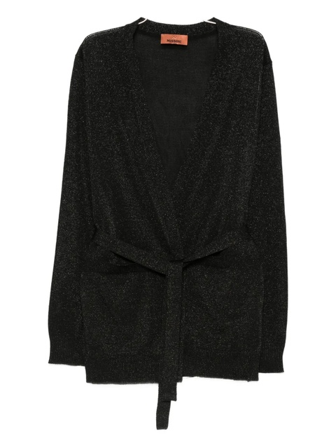 Missoni belted cardigan - Black - zdjęcie produktu nr 1