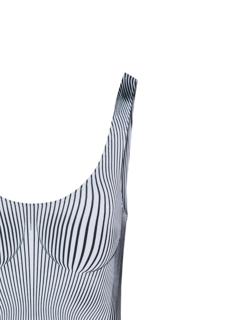 Jean Paul Gaultier printed swimsuit - White - zdjęcie produktu nr 2