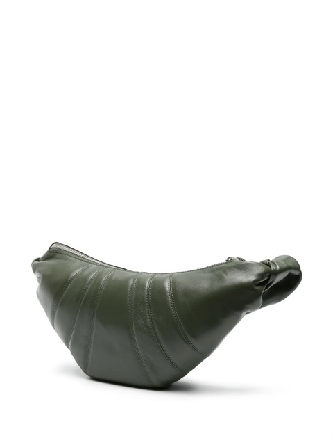 LEMAIRE small Croissant leather shoulder bag - Green - zdjęcie produktu nr 2