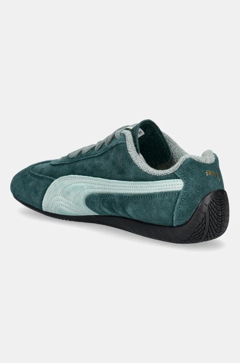 Puma sneakersy zamszowe Speedcat The NeverWorn V kolor zielony 401532 - zdjęcie produktu nr 2