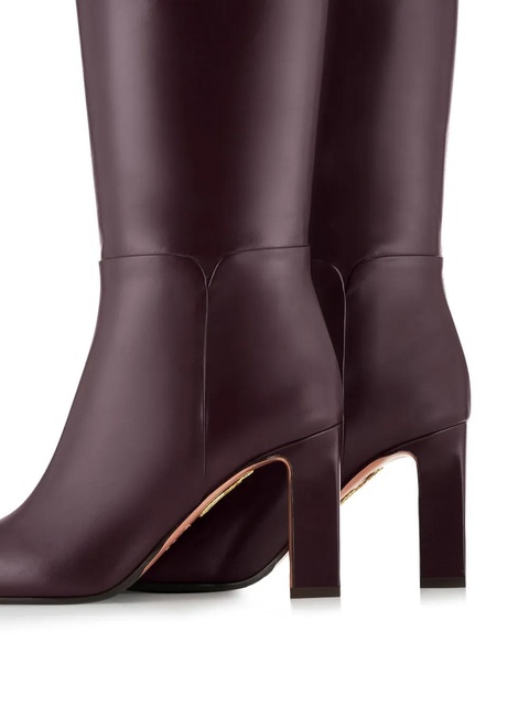 Aquazzura 85mm Sellier boots - Purple - zdjęcie produktu nr 2