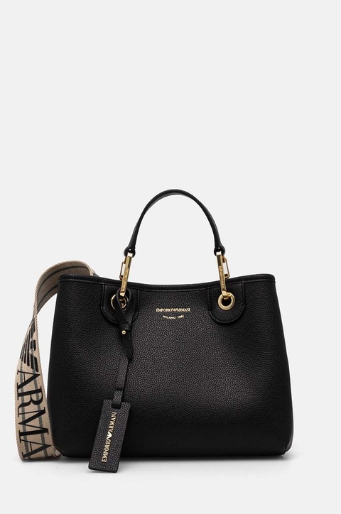 Emporio Armani torebka kolor czarny - zdjęcie produktu nr 1