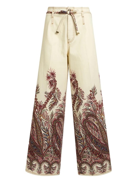ETRO paisley-print jeans - White - zdjęcie produktu nr 2