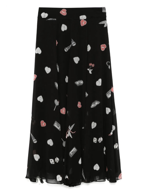 ZIMMERMANN flared culottes - Black - zdjęcie produktu nr 1