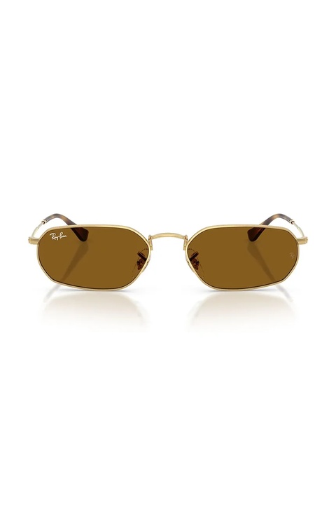 Ray-Ban okulary przeciwsłoneczne kolor złoty 0RB3947 - zdjęcie produktu nr 2