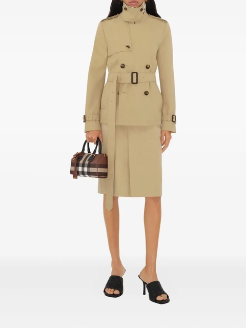 Burberry mini Check tote bag - Brown - zdjęcie produktu nr 2