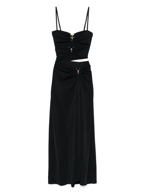 Christopher Esber Orbit ruched dress - Black - zdjęcie produktu nr 1