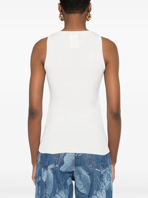 FENDI jersey tank top - Neutrals - zdjęcie produktu nr 2
