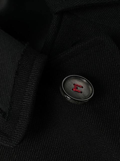 Maison Margiela single-breasted coat - Black - zdjęcie produktu nr 2