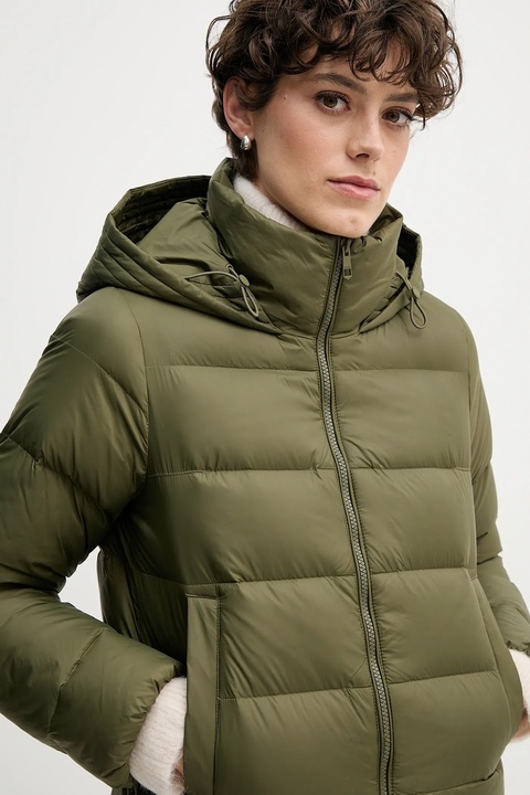 Tommy Hilfiger kurtka puchowa kolor zielony zimowa WW0WW43581 - zdjęcie produktu nr 2