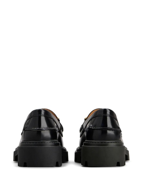 Tod's Gomma Pesante leather loafers - Black - zdjęcie produktu nr 2