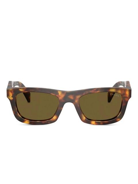 Prada Eyewear square-frame sunglasses - Brown - zdjęcie produktu nr 1
