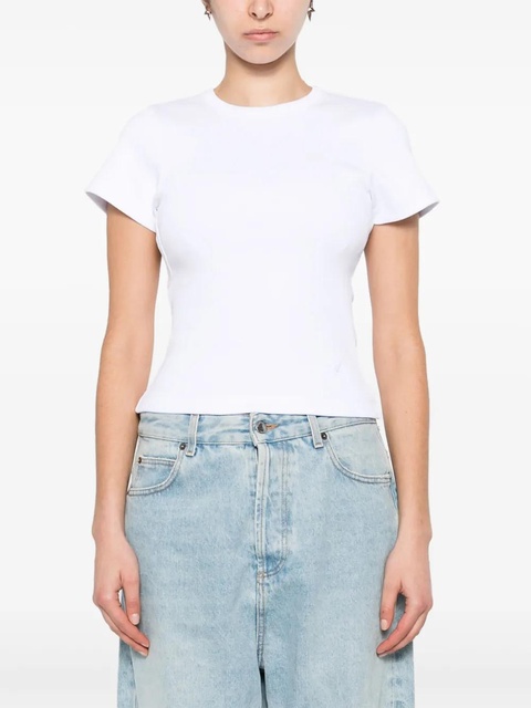 Axel Arigato cut-out ribbed T-shirt - White - zdjęcie produktu nr 2