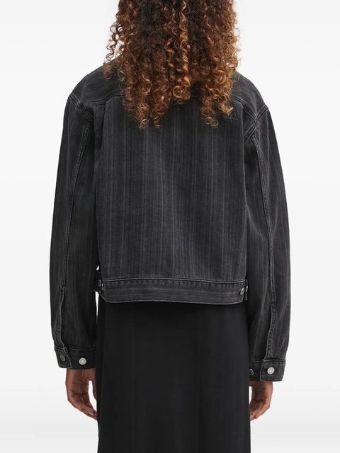 Carhartt WIP zip-pocket denim jacket - Black - zdjęcie produktu nr 2