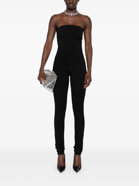 The Attico bustier jersey jumpsuit - Black - zdjęcie produktu nr 1