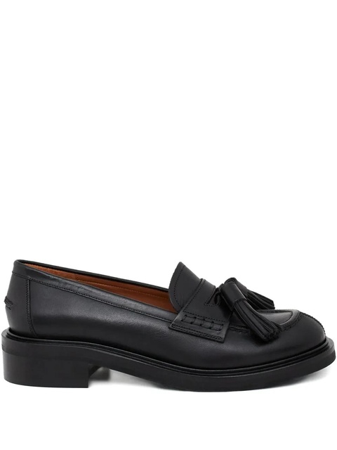 ATP Atelier Albaredo tassel round-toe loafers - Black - zdjęcie produktu nr 1