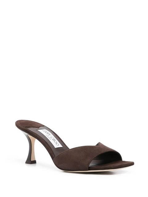 Jimmy Choo 80mm Skye mules - Brown - zdjęcie produktu nr 1