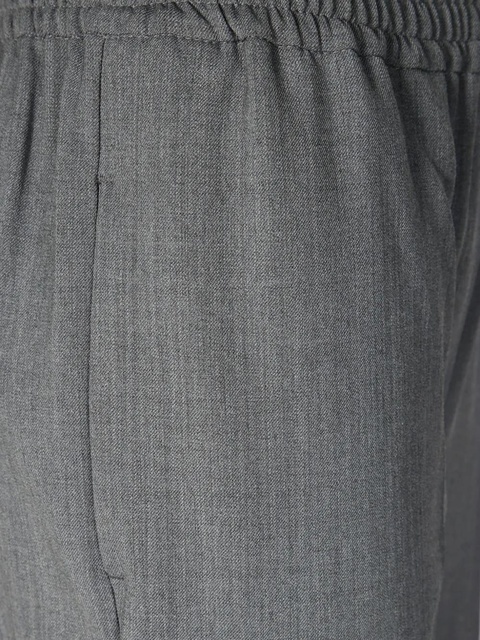 Weekend Max Mara Petra elasticated-waistband trousers - Grey - zdjęcie produktu nr 2