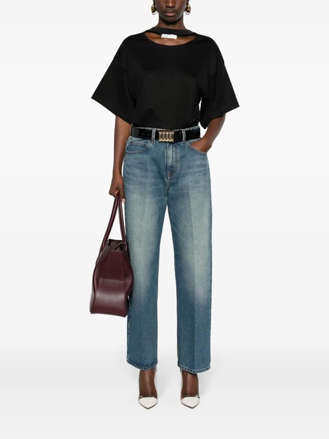 Victoria Beckham mid-rise straight-leg jeans - Blue - zdjęcie produktu nr 2