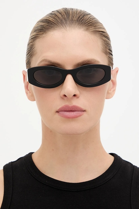 Marc Jacobs okulary przeciwsłoneczne damskie kolor czarny MARC 858/G/S - zdjęcie produktu nr 2