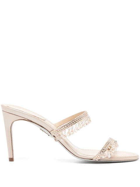 René Caovilla 90mm chandelier sandals - Neutrals - zdjęcie produktu nr 1