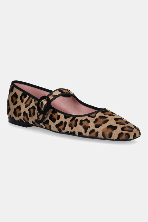 Pretty Ballerinas baleriny skórzane Camille kolor beżowy 52655_001 - zdjęcie produktu nr 1