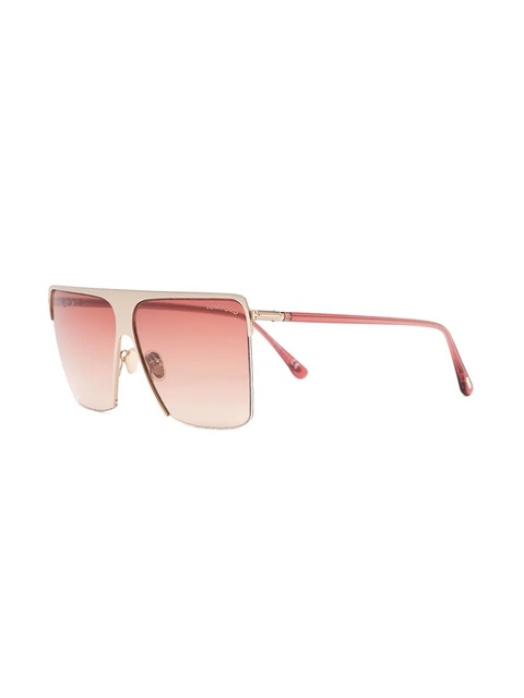 TOM FORD Eyewear square-frame sunglasses - Gold - zdjęcie produktu nr 2