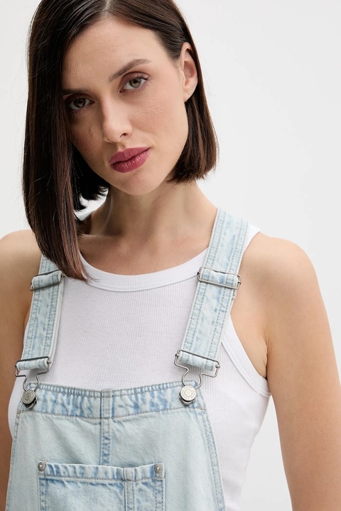 Pepe Jeans ogrodniczki jeansowe damskie PL2300001 - zdjęcie produktu nr 2