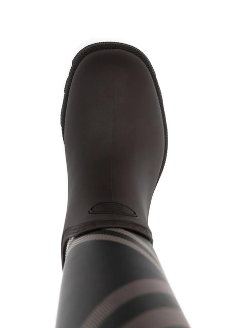 Burberry check rain boots - Brown - zdjęcie produktu nr 2