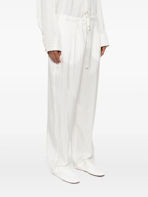 KHAITE Trenton trousers - White - zdjęcie produktu nr 2