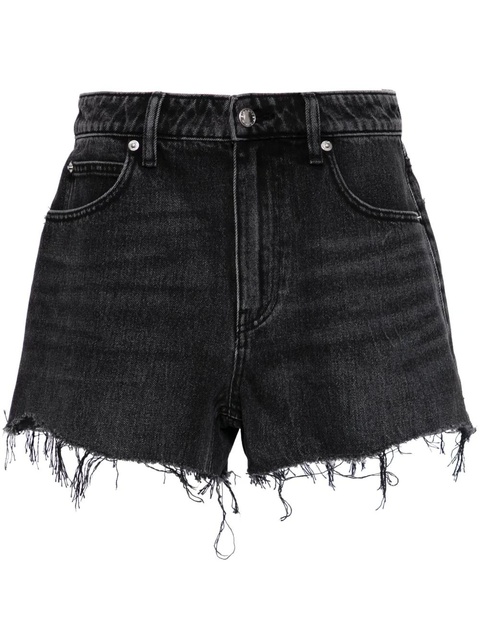 Alexander Wang Bite denim shorts - Black - zdjęcie produktu nr 1