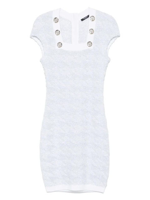 Balmain tweed mini dress - Blue - zdjęcie produktu nr 1